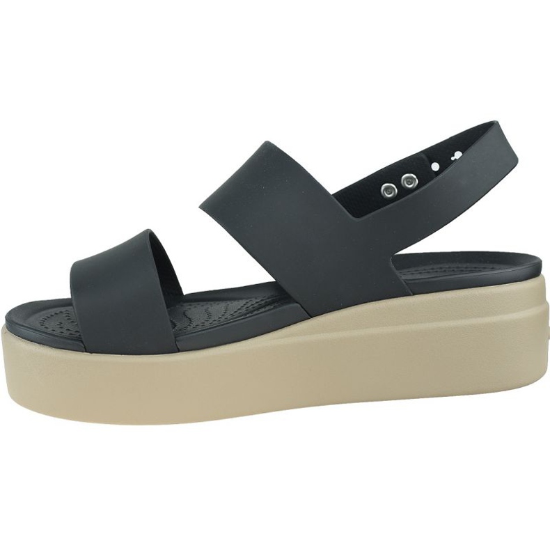 Crocs Brooklyn Low Wedge W 206453-07H bleu marine 1