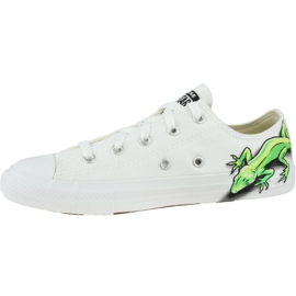 Legend Converse Lézards Chuck Taylor All Star Low Enfant 667532C blanche 1