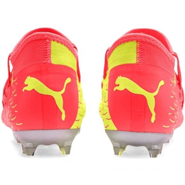 Chaussures de football Puma Future 5.3 Netfit Jr Osg Fg Ag 105947 01 rouge oranges et rouges 4