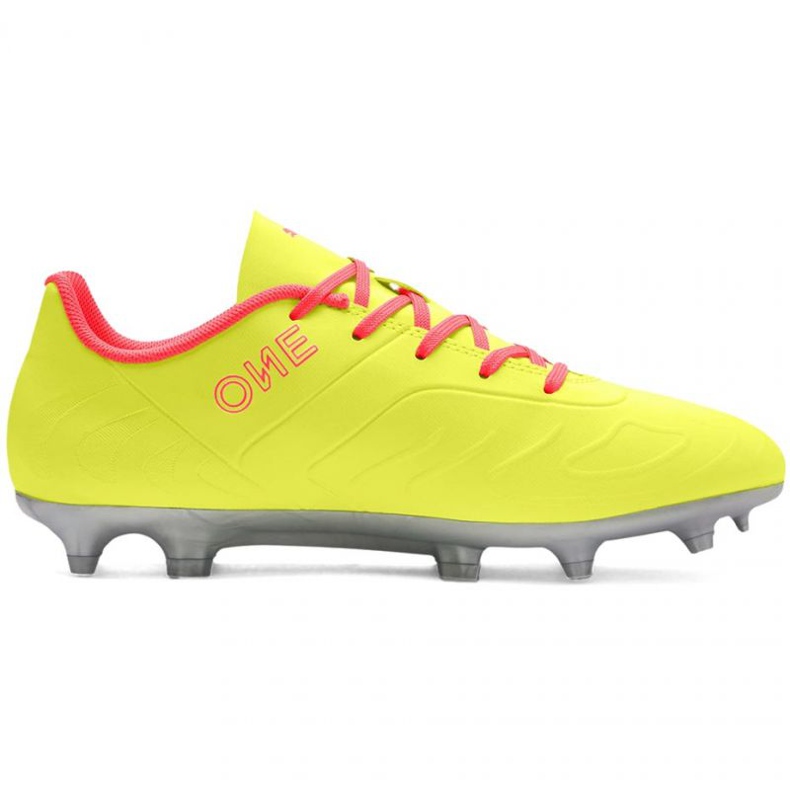 Chaussures de football Puma One Jr 20.4 Osg Fg Ag 105973 01 rouge jaunes 1 Chaussures de football Puma One Jr 20.4 Osg Fg Ag 105973 01 rouge jaunes 1