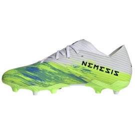 Chaussures de football Adidas Nemeziz 19.2 Fg M EG7220 multicolore vert 1