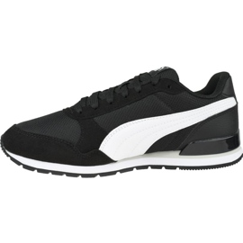 Puma St Runner v2 Mesh Jr 367135-06 blanc noir 1