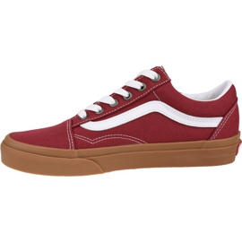 Chaussures Vans Old Skool VN0A4U3BWZ0 rouge 1