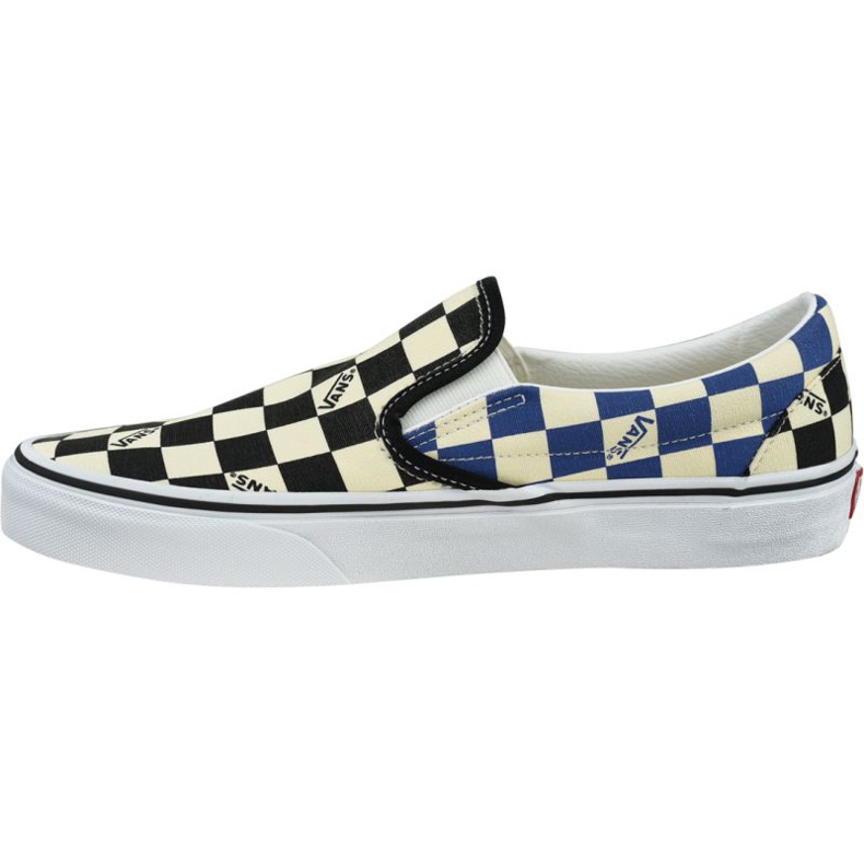 Vans Classic Slip-On Big Check M VN0A4U38WRT beige noir bleu multicolore 1