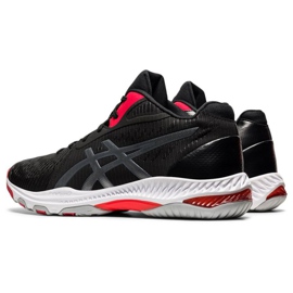 Chaussures de volley-ball Asics Netburner Ballistic Ff Mt 2 M 1051A042-001 le noir le noir 3