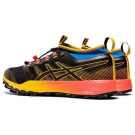 Chaussures de course Asics FujiTrabuco Pro M 1011A566-002 noir multicolore 1