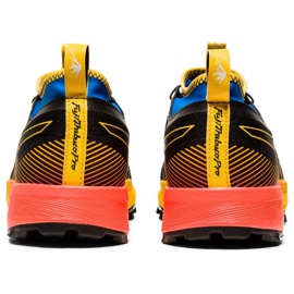 Chaussures de course Asics FujiTrabuco Pro M 1011A566-002 le noir multicolore 4