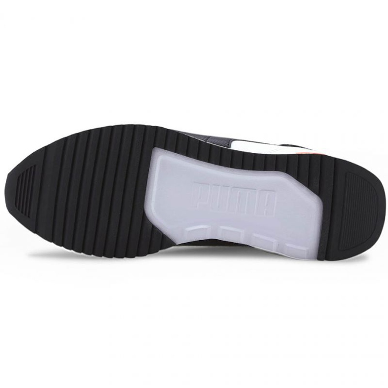 Puma R78 Néon M 373203 02 blanche le noir 1