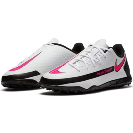 Nike Phantom Gt Club Tf Jr CK8483-160 chaussures de football multicolore blanche 1