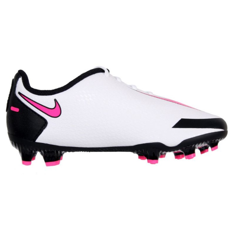 Chaussures de football Nike Phantom Gt Club FG / MG Jr DC9466-160 blanche blanche 1 Chaussures de football Nike Phantom Gt Club FG / MG Jr DC9466-160 blanche blanche 1