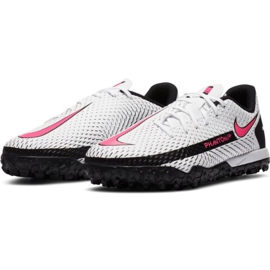 Chaussure de football Nike Phantom Gt Academy Tf Jr CK8484-160 multicolore blanc 1