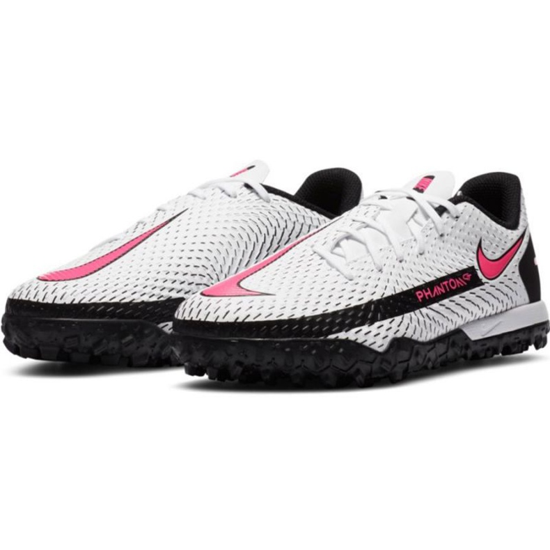 Chaussure de football Nike Phantom Gt Academy Tf Jr CK8484-160 multicolore blanc 1