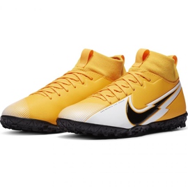 Chaussure de football Nike Mercurial Superfly 7 Academy Tf Jr AT8143 801 jaune jaunes 2