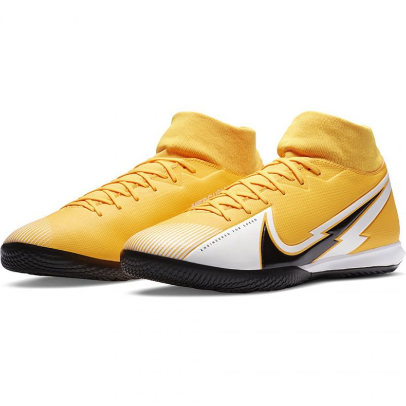 Chaussure de football Nike Mercurial Superfly 7 Academy Ic AT7975 801 jaune jaunes 1