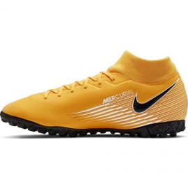 Chaussure de football Nike Mercurial Superfly 7 Academy Tf M AT7978 801 noir, jaune, blanc jaunes 2