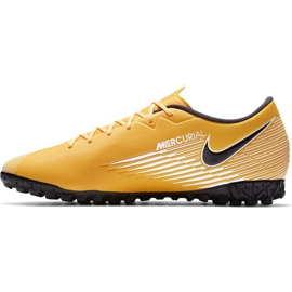 Chaussure de football Nike Mercurial Vapor 13 Academy Tf M AT7996 801 noir, orange, jaune jaunes 2