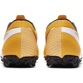 Chaussure de football Nike Mercurial Vapor 13 Academy Tf M AT7996 801 noir, orange, jaune jaunes 4