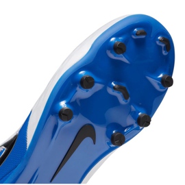 Nike Legend 8 Academy Mg Jr AT5732-104 chaussures de football noir, blanc, bleu marine multicolore 1