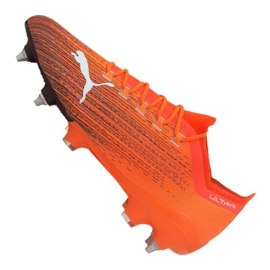 Chaussures de foot Puma Ultra 1.1 Mx Sg M 106076-01 multicolore oranges et rouges 4
