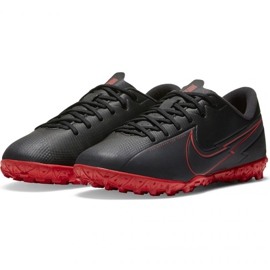 Nike Mercurial Vapor 13 Academy Tf Jr AT8145 060 chaussures de football multicolore le noir 3
