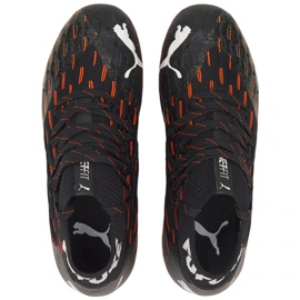 Chaussures de foot Puma Future 6.1 Netfit Fg Ag Jr 106200 01 multicolore le noir 1