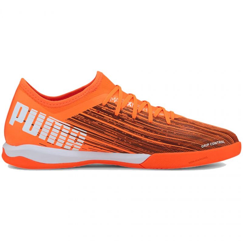Chaussures de foot Puma Ultra 3.1 It M 106090 01 multicolore oranges et rouges 1
