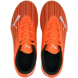 Chaussures de foot Puma Ultra 4.1 It Jr 106104 01 multicolore orange 2