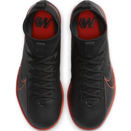 Nike Mercurial Superfly 7 Academy Ic Jr AT8135 060 chaussures de football gris le noir 1