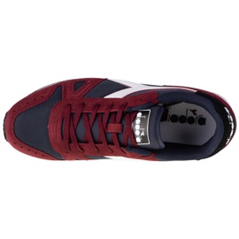 Chaussures Diadora Simple Run M 101-173745-01-C8913 blanche rouge bleu marin 2