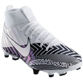Chaussures de football Nike Mercurial Superfly 7 Academy Mds FG / MG Jr BQ5409-110 multicolore blanche 1