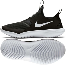 Chaussures de course Nike Flex Runner Jr AT4662 001 le noir 1