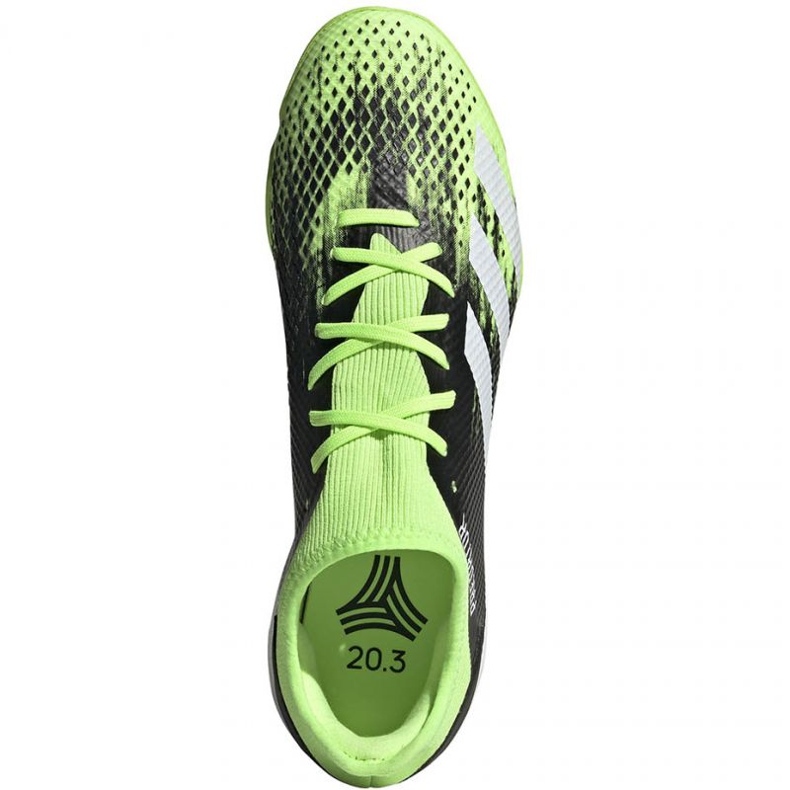 Chaussures de foot Adidas Predator 20.3 L Tf M EH2907 multicolore vert 1