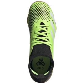 Adidas Predator 20.3 In Junior EH3028 chaussures de football multicolore vert 1 Adidas Predator 20.3 In Junior EH3028 chaussures de football multicolore vert 1