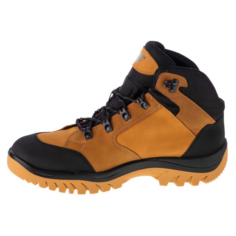4F Chaussures Trek M H4Z20-OBMH251 83S pour hommes noir jaune 1