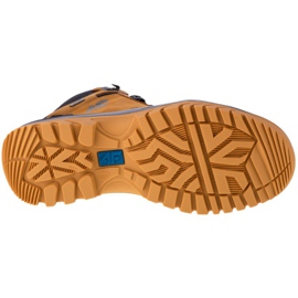 4F Chaussures Trek M H4Z20-OBMH251 83S pour hommes le noir jaune 3