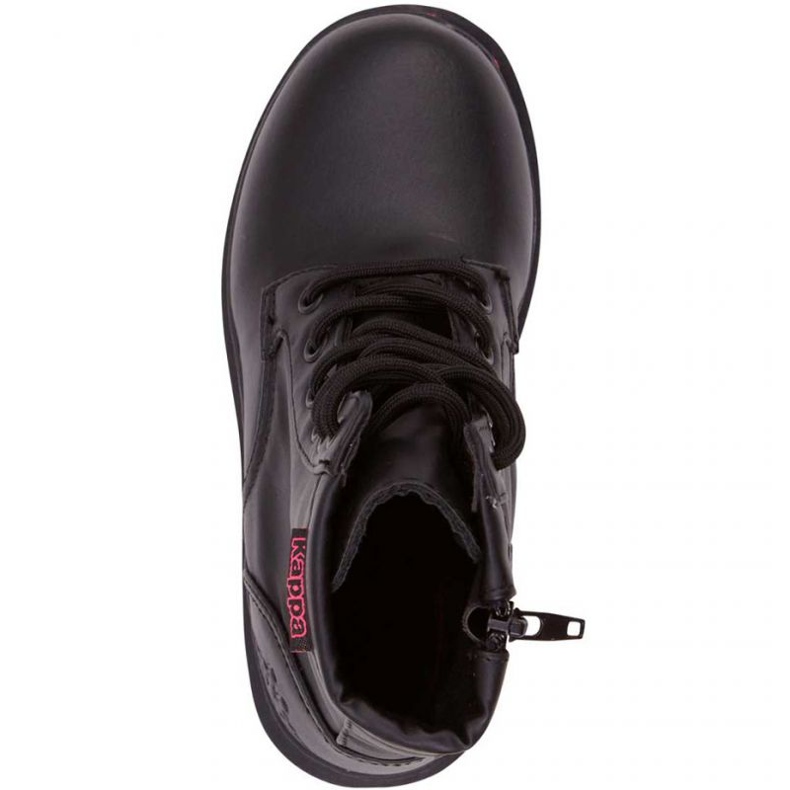 Chaussures Kappa Deenish Jr. 260840K 1122 blanche le noir rose 1