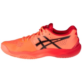Asics Sky Elite Ff Tokyo W 1052A047-701 chaussures de volley-ball multicolore oranges et rouges 1 Asics Sky Elite Ff Tokyo W 1052A047-701 chaussures de volley-ball multicolore oranges et rouges 1