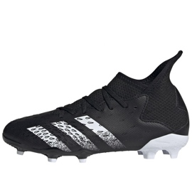 Chaussures de football Adidas Predator Freak .3 Fg Jr FY1031 multicolore noir 1