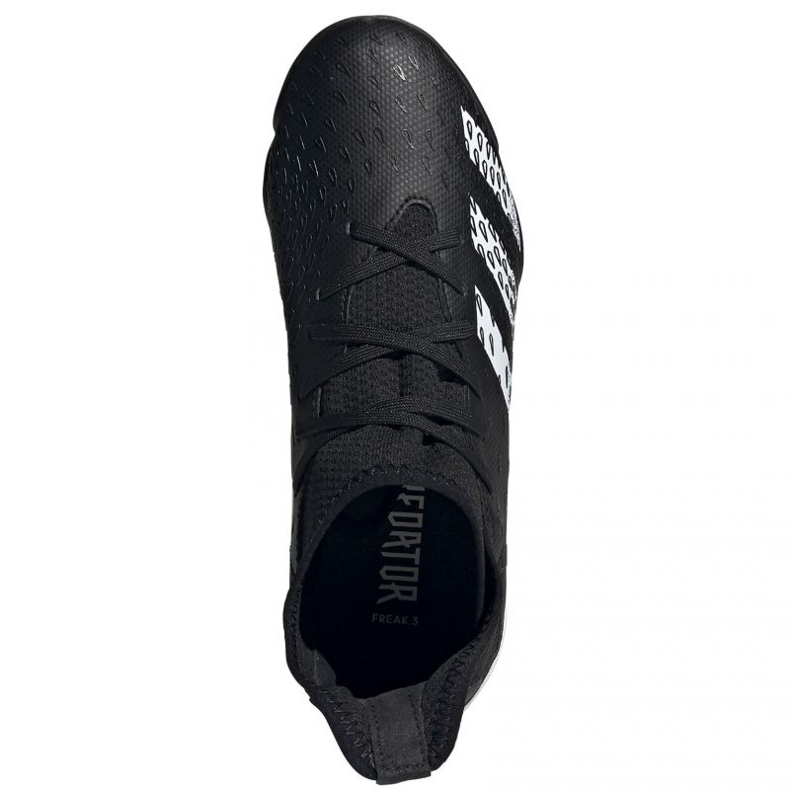 Chaussures de foot Adidas Predator Freak .3 Tf Jr FY1039 noir noir 1