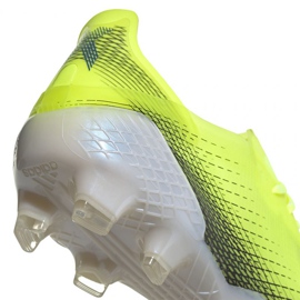 Chaussures de foot Adidas X Ghosted.1 Fg M FW6898 vert, jaune, néon vert 4