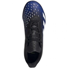 Chaussures de foot Adidas Predator Freak .4 Tf Jr FY0635 multicolore noir 1