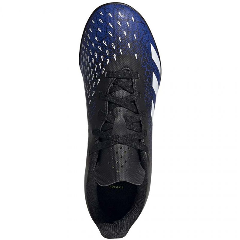 Chaussures de foot Adidas Predator Freak .4 Tf Jr FY0635 multicolore noir 1