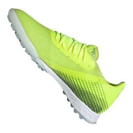 Chaussures de foot Adidas X Ghosted.1 Tf M FW6962 multicolore jaune 1