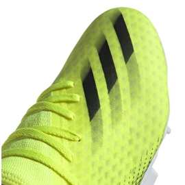 Chaussures de foot Adidas X Ghosted.3 Fg M FW6948 néon blanc, jaune-vert vert 7