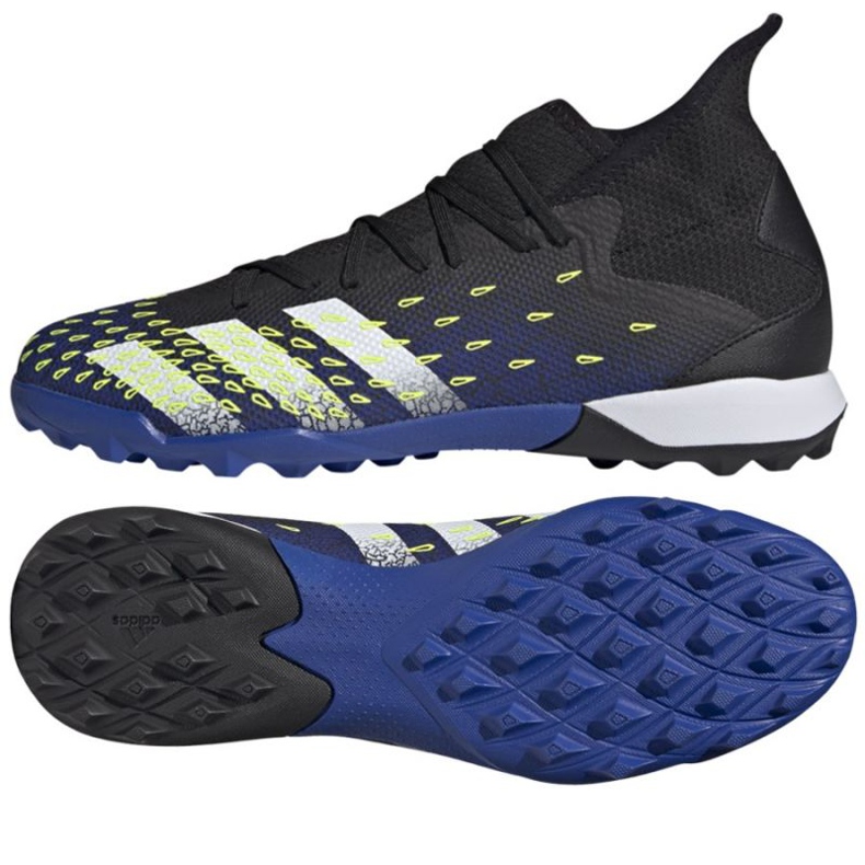 Chaussures de foot Adidas Predator Freak.3 Tf M FY0623 bleu noir 1