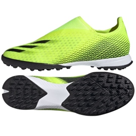 Chaussures de foot Adidas X Ghosted.3 Ll Tf M FW6971 multicolore jaune 1