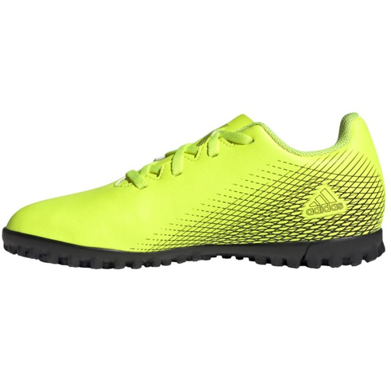 Chaussures de foot Adidas X Ghosted.4 Tf Jr FW6920 multicolore jaune 1