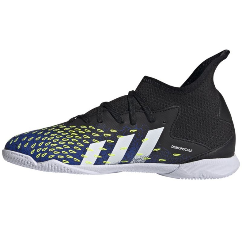 Chaussures de foot Adidas Predator Freak.3 In Jr FY0614 multicolore le noir 1