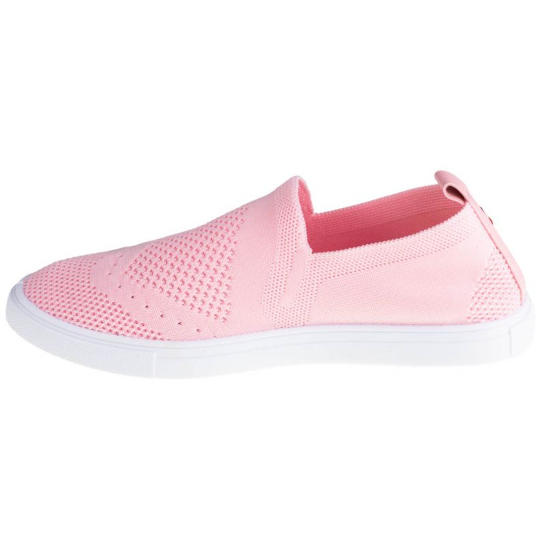 Chaussures Big Star W FF274A606 blanc rose 1