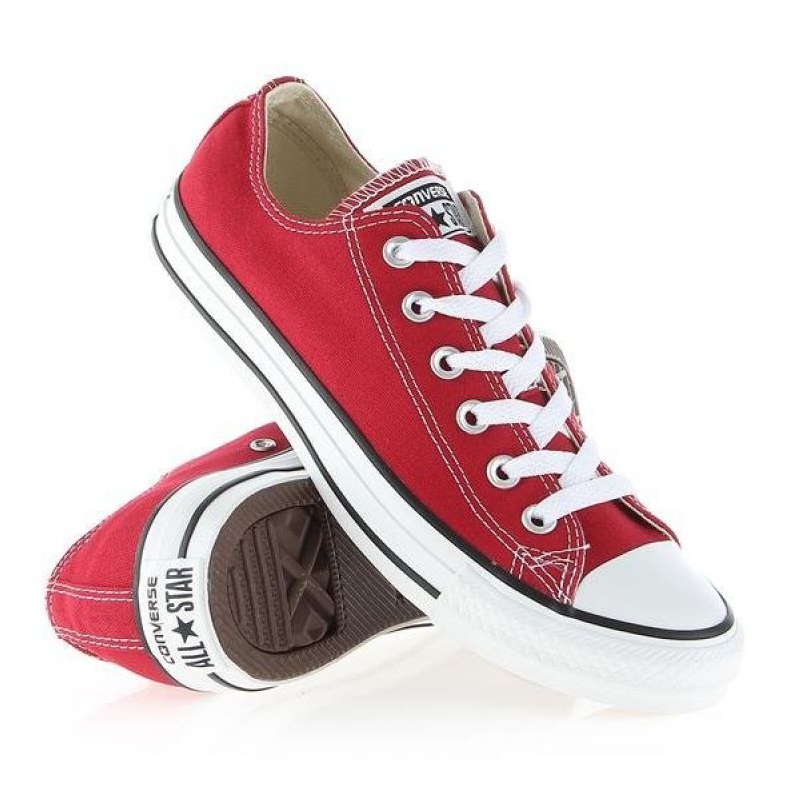 Chaussures Converse Chuck Taylor All Star W 147136C blanc rouge 2